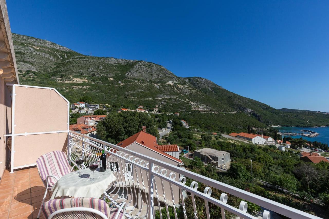 Villa Dubravka Mlini Ngoại thất bức ảnh